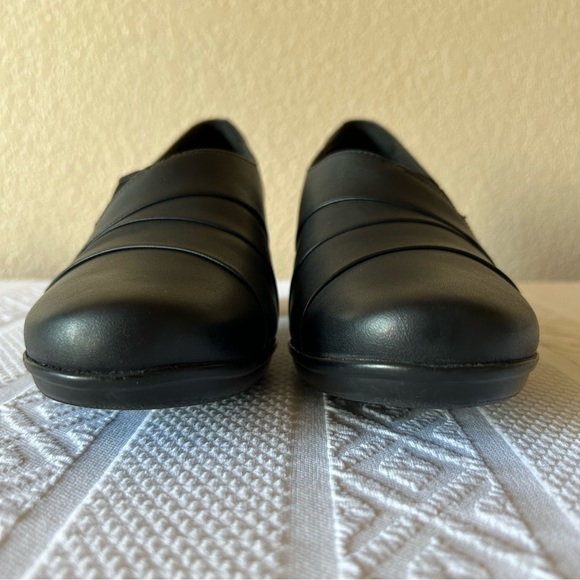 Clarks Ultimate Comfort Collection Black Slip on Shoes Size 12 - Picture 4 of 11